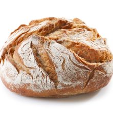 Freshly,Baked,Bread,Isolated,On,White,Background